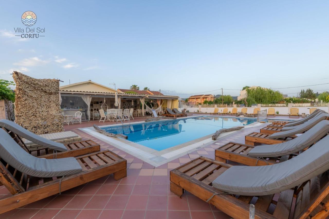 Villa Del Sol Corfu Сидарион Экстерьер фото
