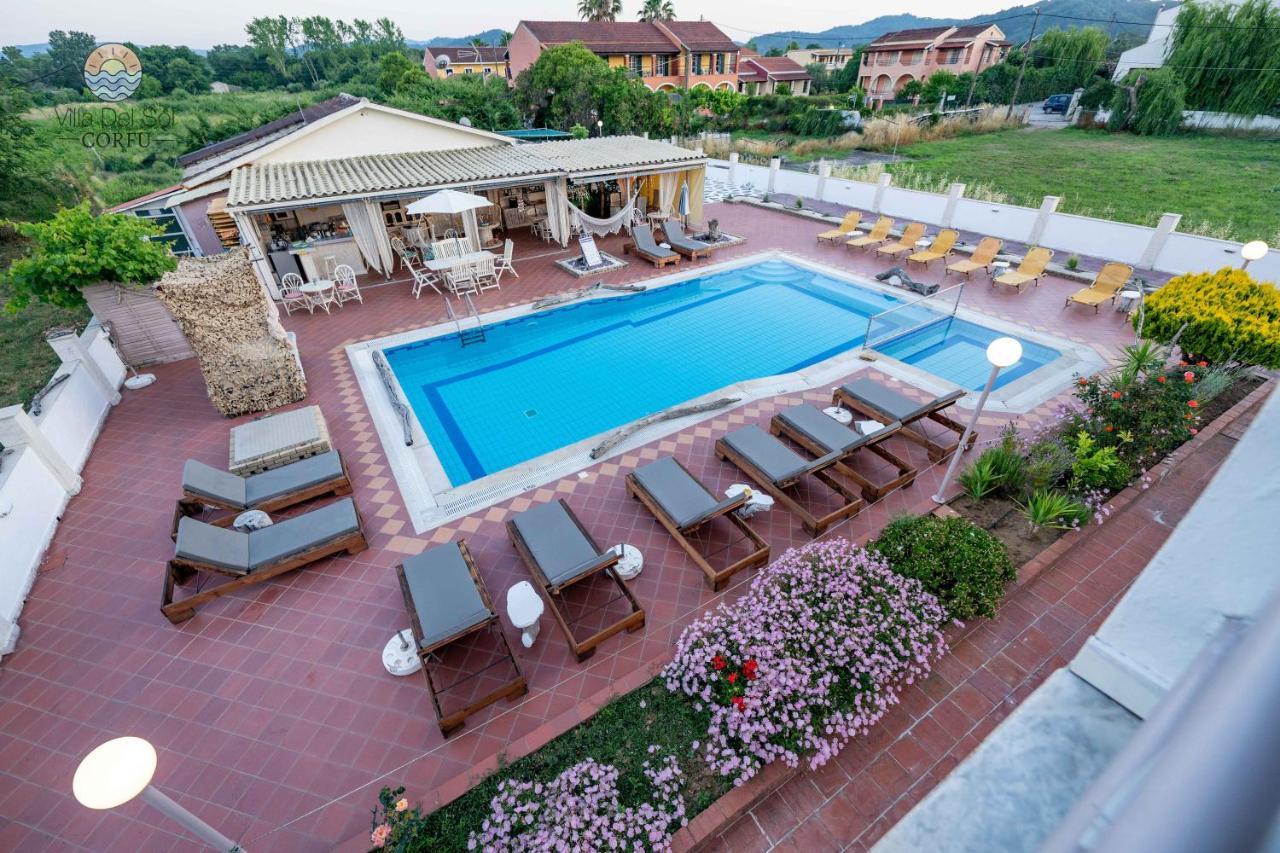 Villa Del Sol Corfu Сидарион Экстерьер фото