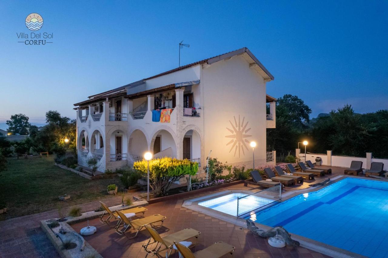 Villa Del Sol Corfu Сидарион Экстерьер фото