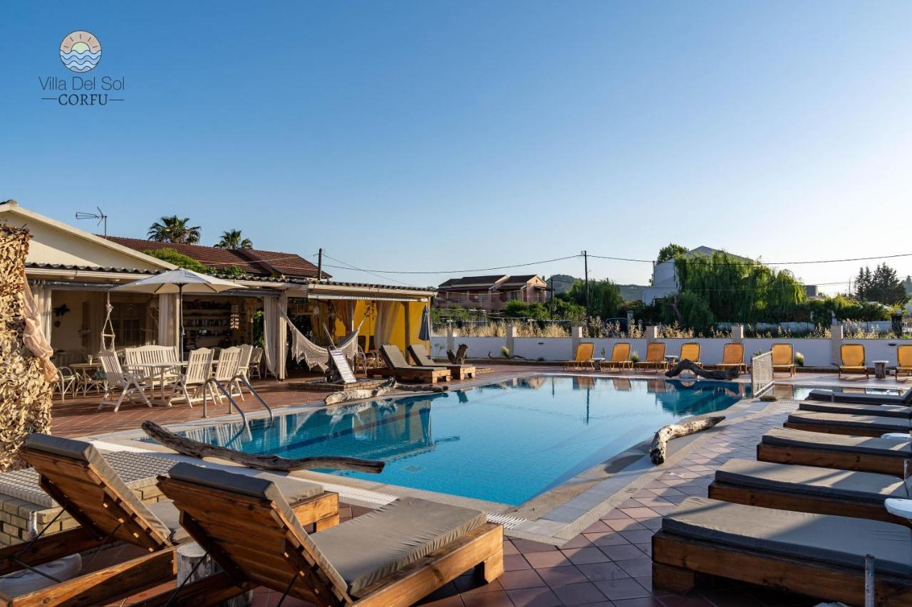 Villa Del Sol Corfu Сидарион Экстерьер фото
