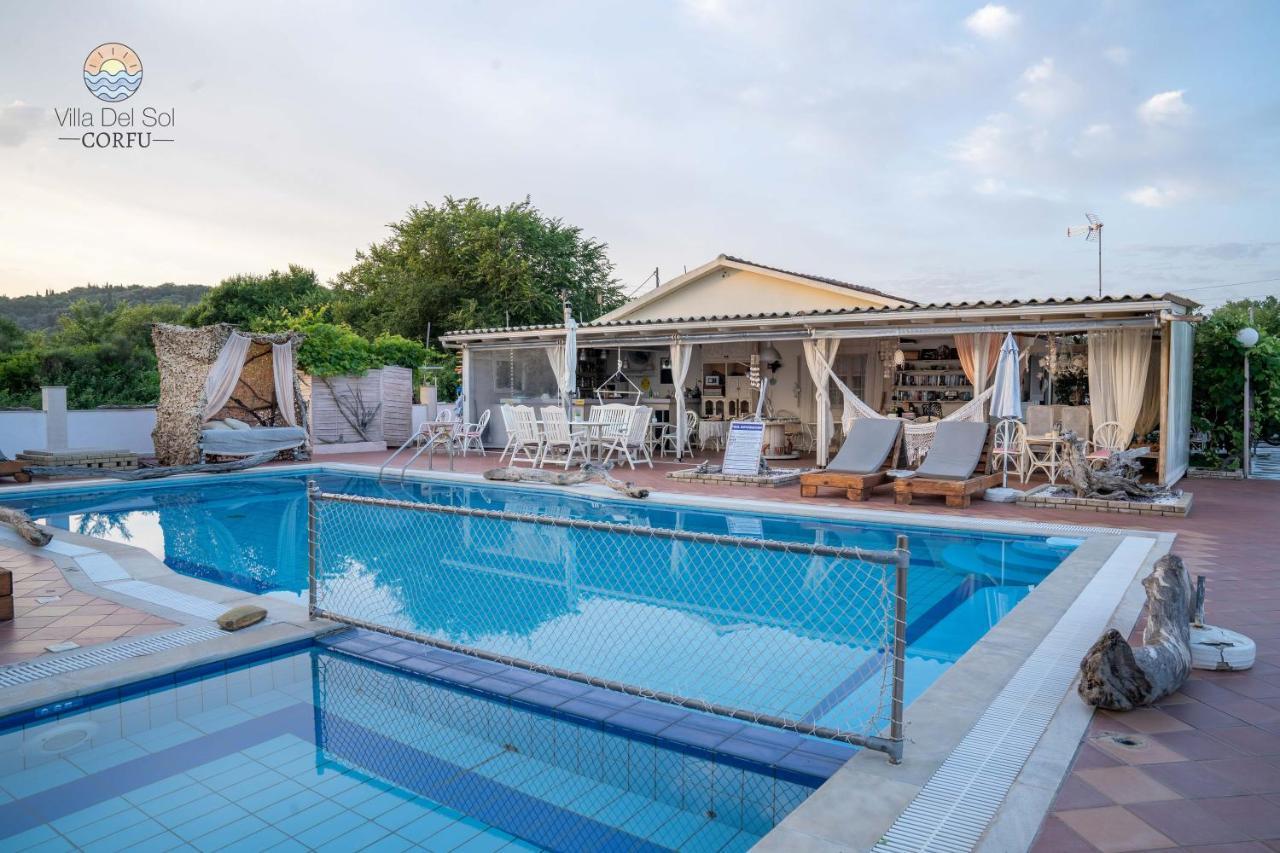 Villa Del Sol Corfu Сидарион Экстерьер фото