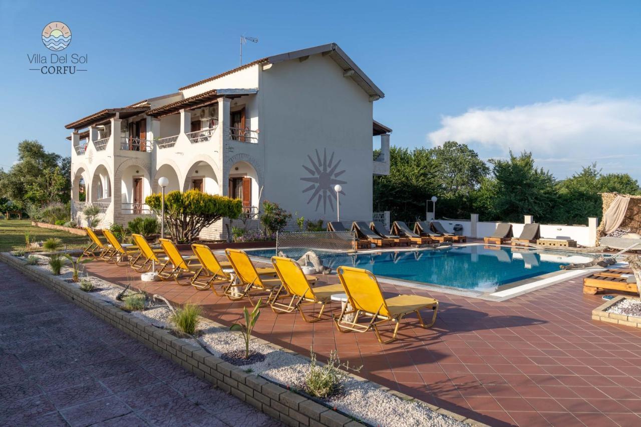 Villa Del Sol Corfu Сидарион Экстерьер фото
