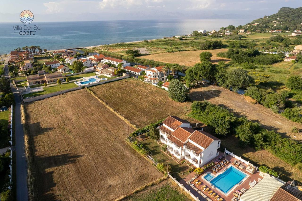 Villa Del Sol Corfu Сидарион Экстерьер фото