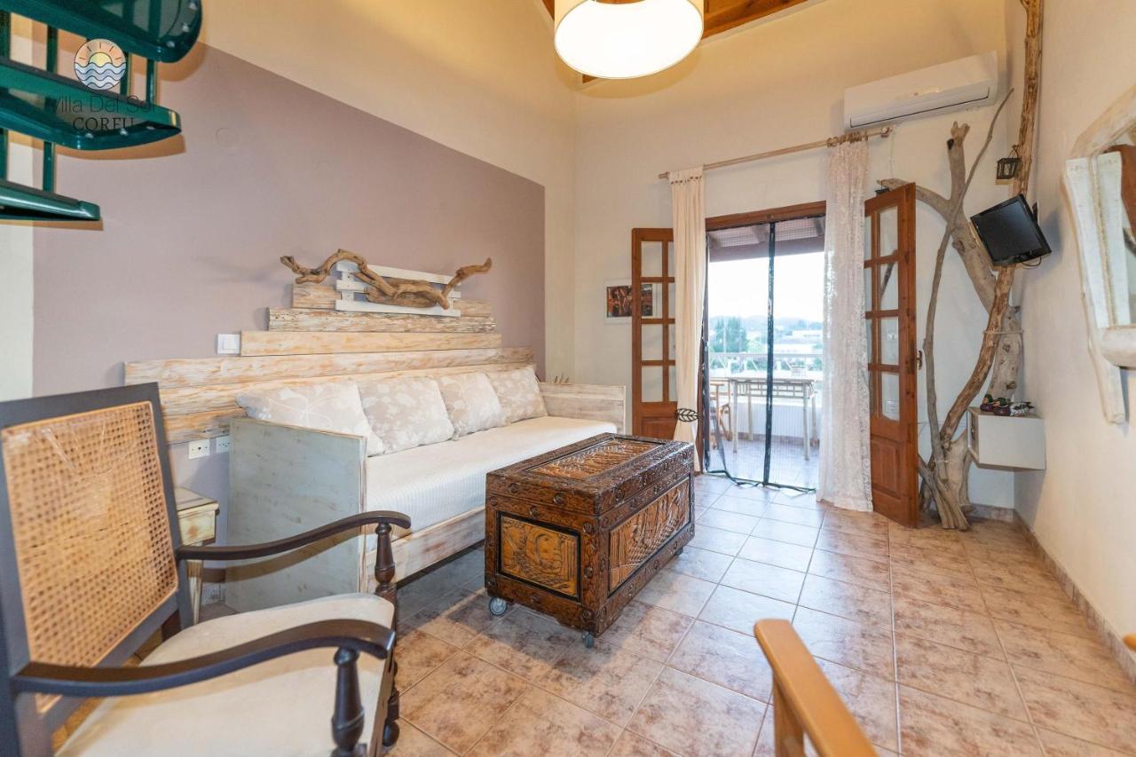 Villa Del Sol Corfu Сидарион Экстерьер фото