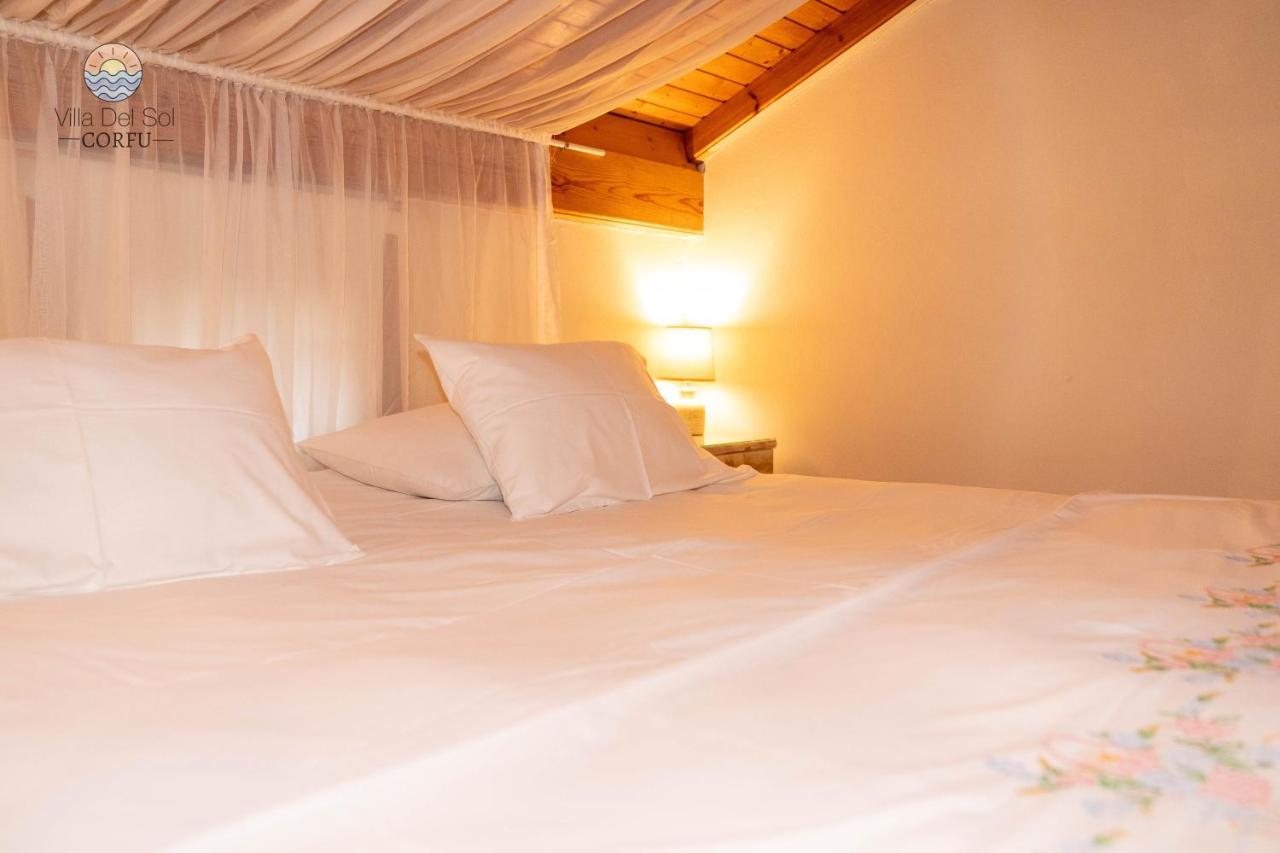 Villa Del Sol Corfu Сидарион Экстерьер фото