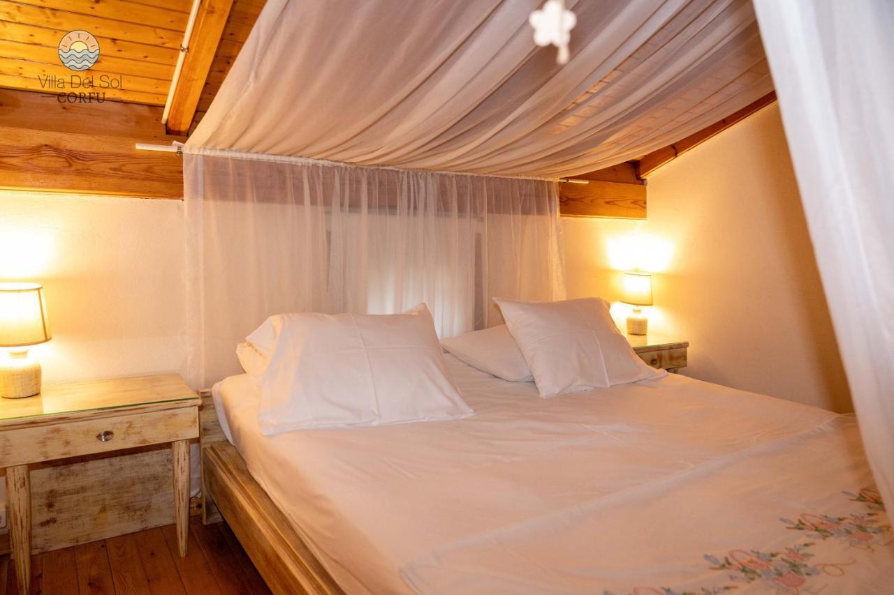 Villa Del Sol Corfu Сидарион Экстерьер фото